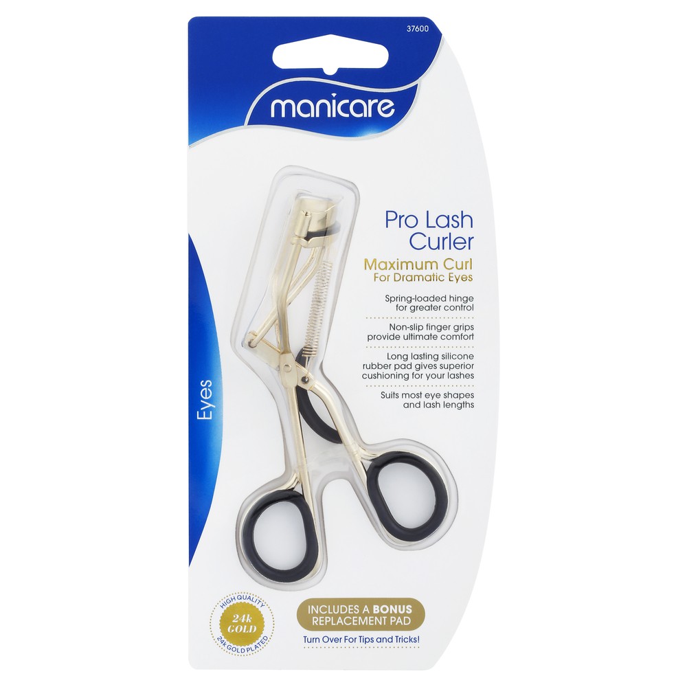 Manicare Pro Lash Curler, 24K Gold Plated MC0210 Shopee Singapore