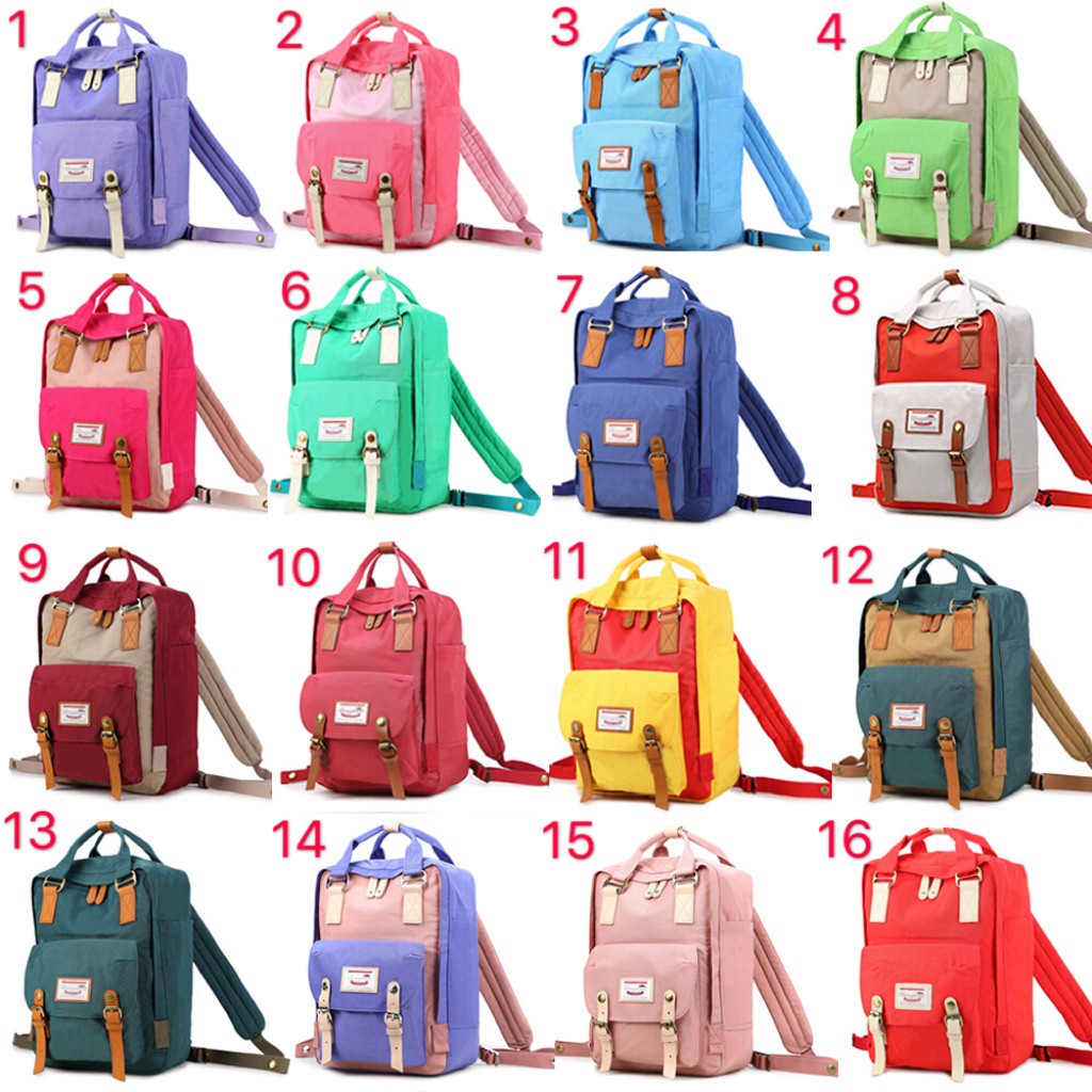 🎉PROMO🎉 🍒💯 authentic Doughnut 20 colors backpack on sales Shopee