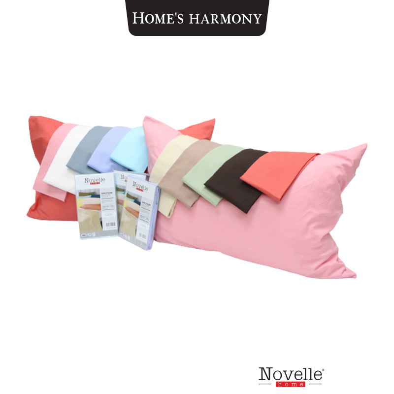 NOVELLE 100 Cotton Pillow Case (Novelle Spectrum 100 Percent Cotton