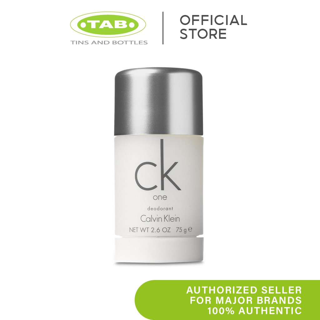 CALVIN KLEIN CK One Deodorant Stick 75g Shopee Singapore