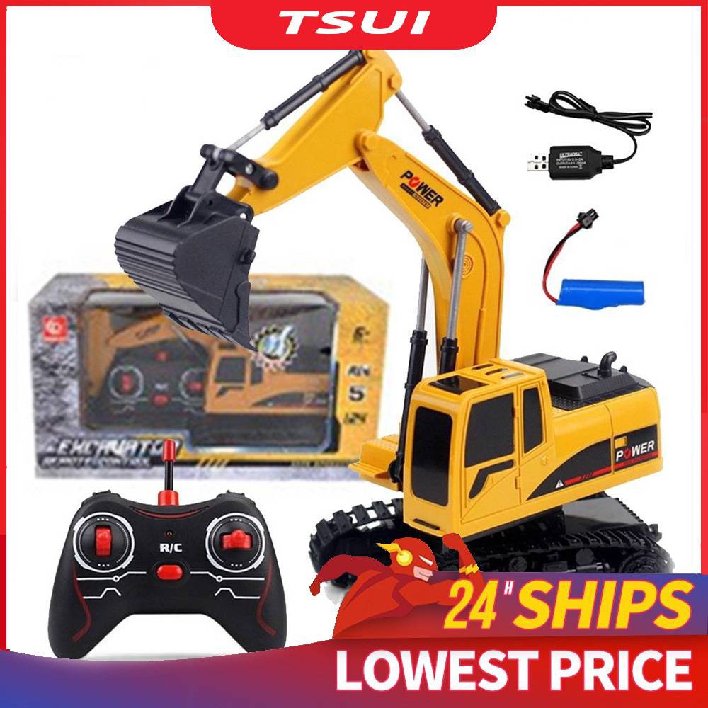 RC Car Remote Control Excavator Engineering Vehicle Bulldozer Excavator