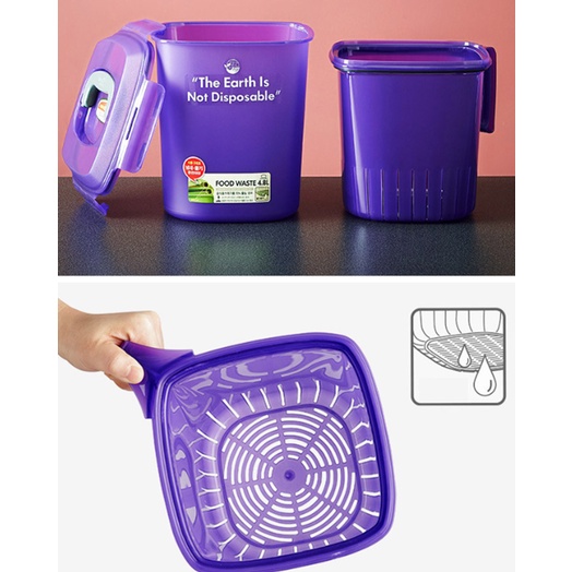 Lock&Lock Food Waste Container Easy handling household food waste