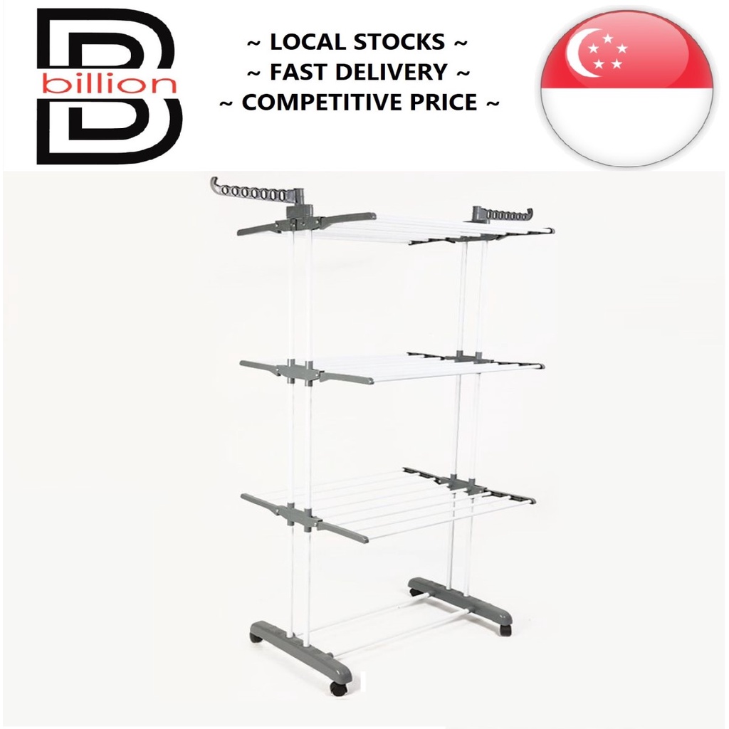 CHEAPEST KOREA STYLE 3 TIER DRYING RACK CLOTH RACK HANGING RACK BABY