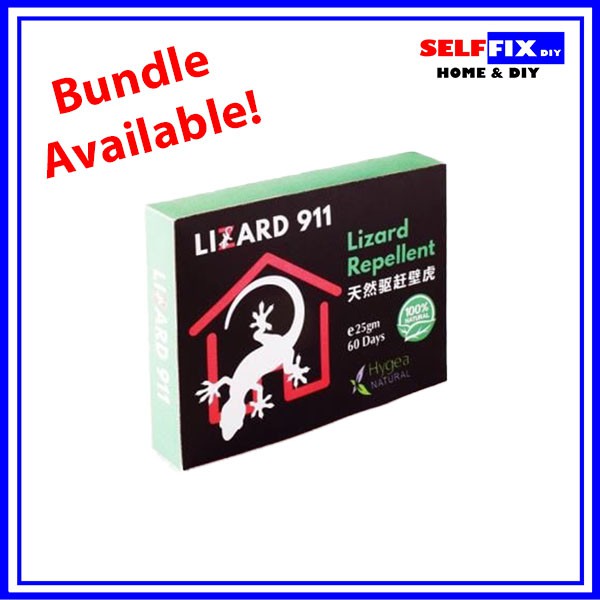 LIZARD 911 Repellent 25g (nontoxic/100 natural) Shopee Singapore