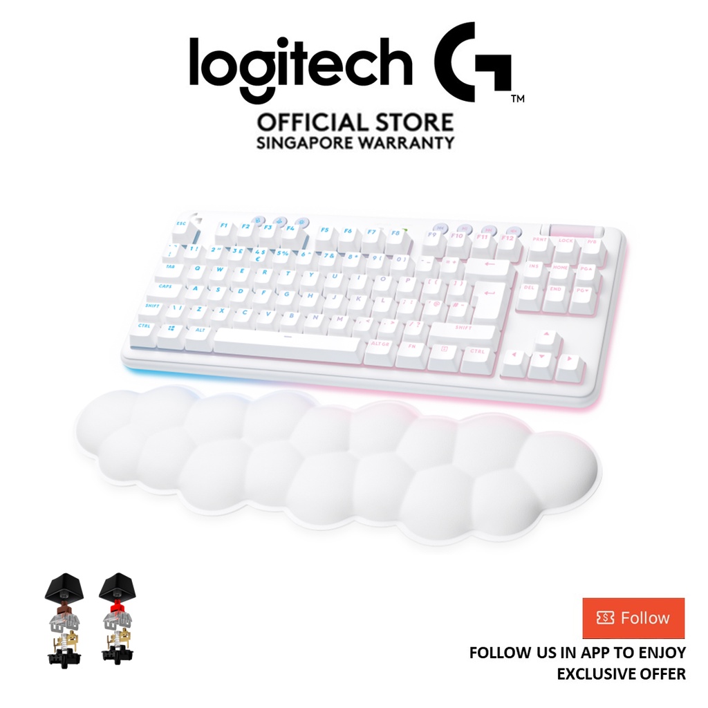 Logitech Aurora G715 Wireless Gaming Mechanical Keyboard with LIGHTSYNC