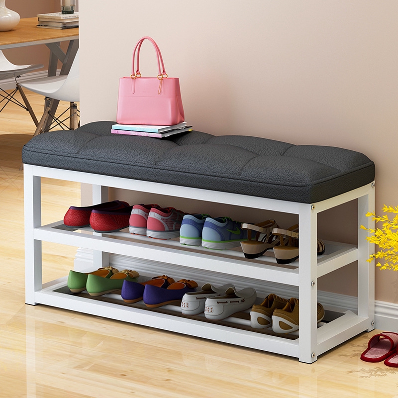 Change Shoe Bench Sofa Stool Simple Modern Storage Stool Double Shoe