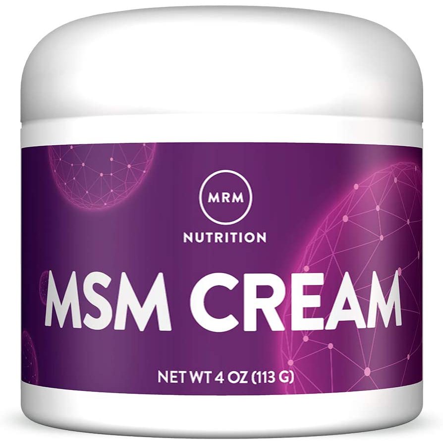 MRM Nutrition MSM Topical Cream with Vitamin A & D, Supports Healthy