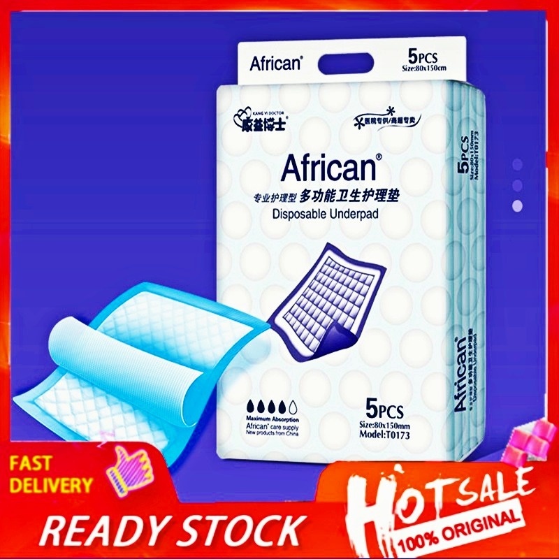 Import Economy Disposable Underpad 75x145cm Bed Pad Absorbent Pads Pee