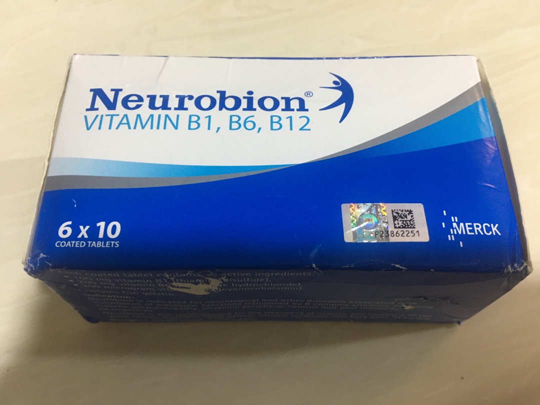 Neurobion Vitamin B1, B6, B12 ( 6x10 Tablets ) Shopee Singapore