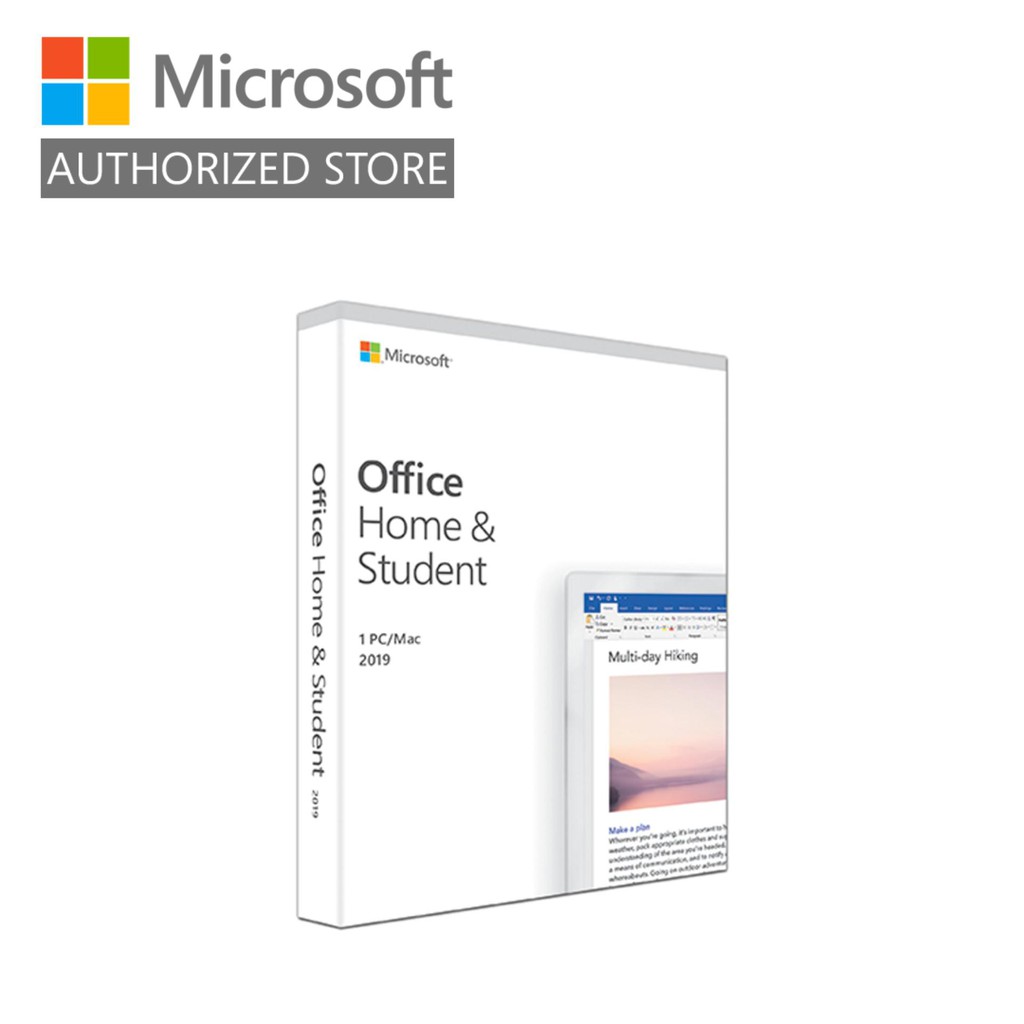 Microsoft MS Office 2019 Home & Student Shopee Singapore