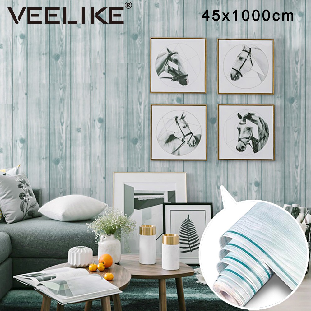 Veelike 45*1000CM DIY Desktop Bedroom Living Room Furniture Wallpaper