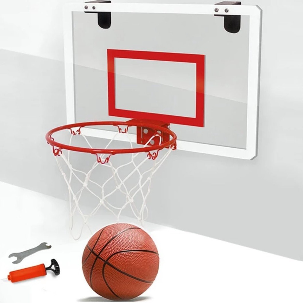 Pro Style Mini Indoor Mini Hoop Basketball With Fibreglass backboard