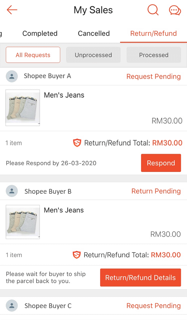 [Return Refund] What should I do after accepting the return request