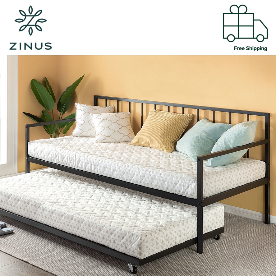 Zinus Eden Daybed Trundle Shopee Singapore