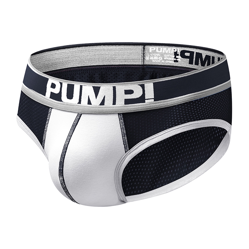 PUMP READY 1PCS SEXY MEN BRIEFS UNDERWEAR COTTON COMFORTABLE MESH MEN