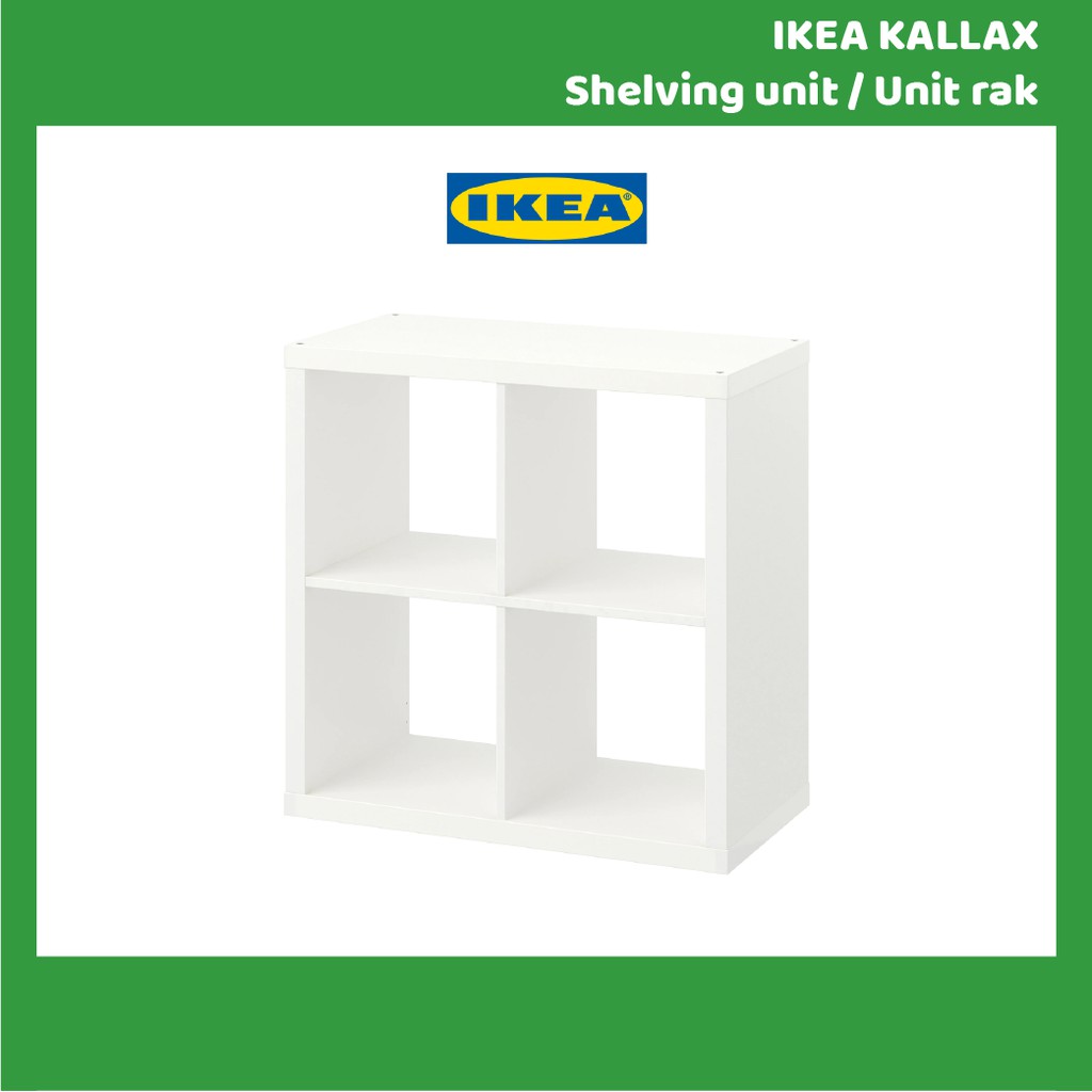 IKEA KALLAX Shelving unit / Unit rak Shopee Singapore