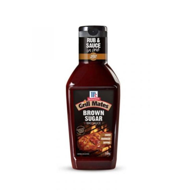 Mccormick Grill Mates Brown Sugar Bbq Sauce, 500G (Halal) Shopee
