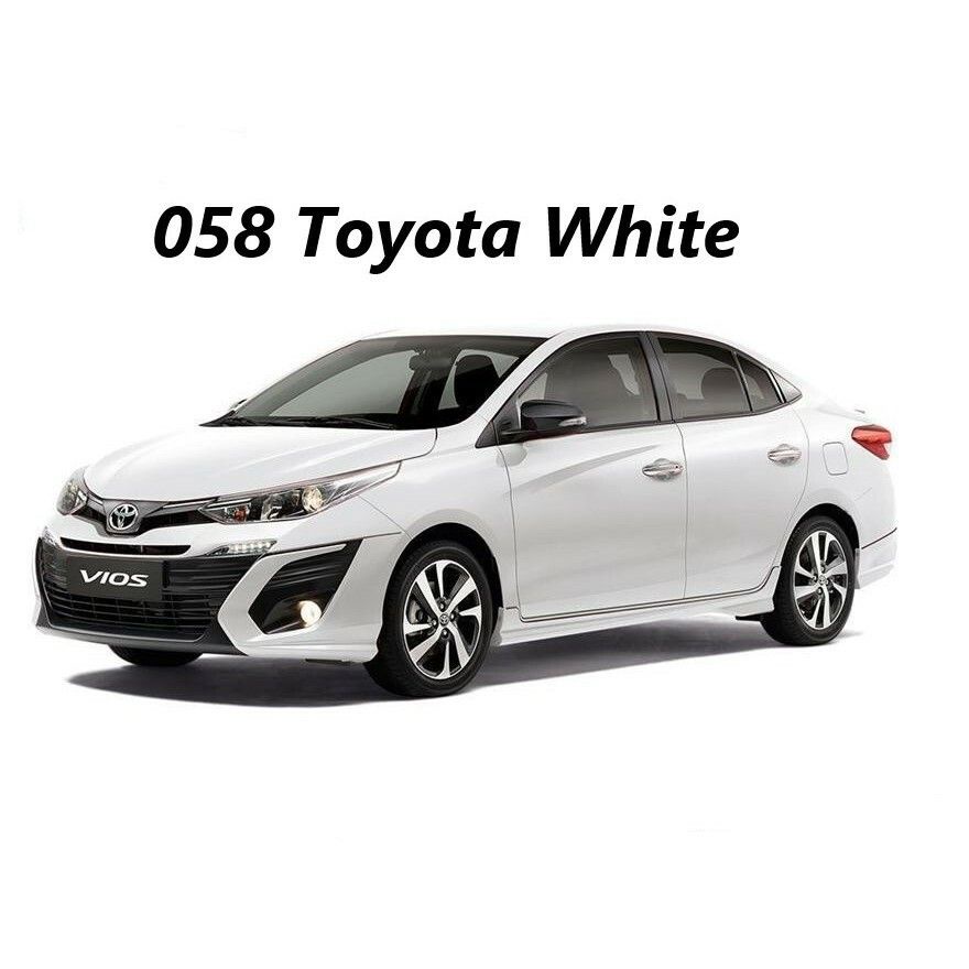 FORCE TOYOTA 058 WHITE 2K CAR PAINT Shopee Singapore