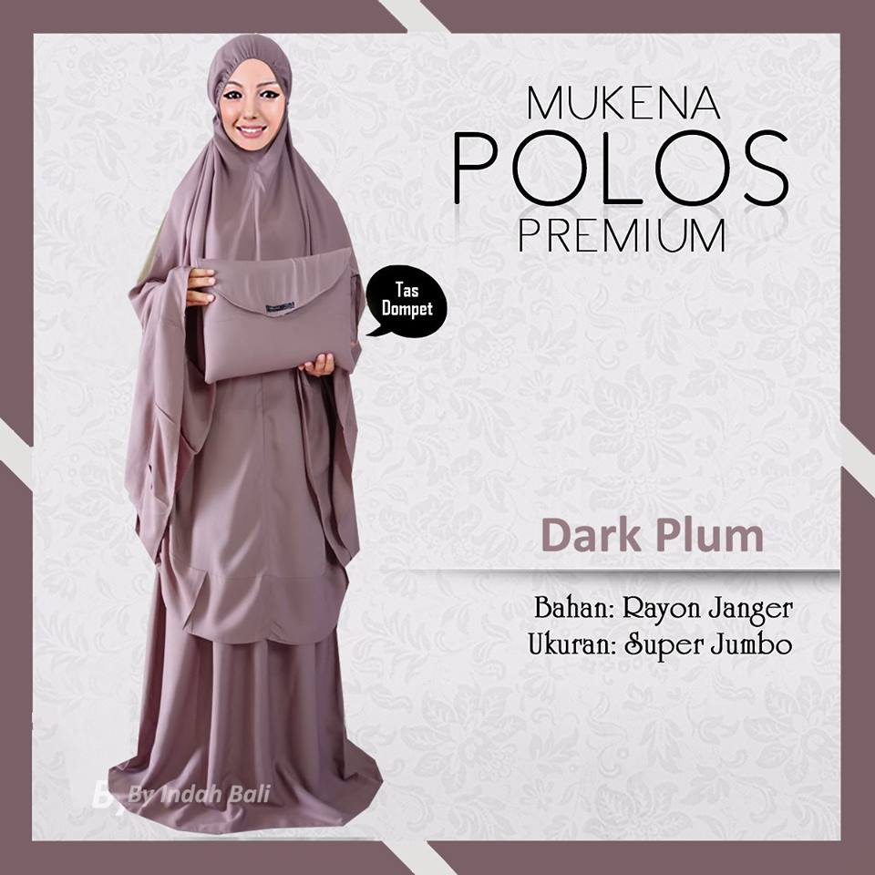 Mukena Bali Super Jumbo is PLAIN Shopee Singapore