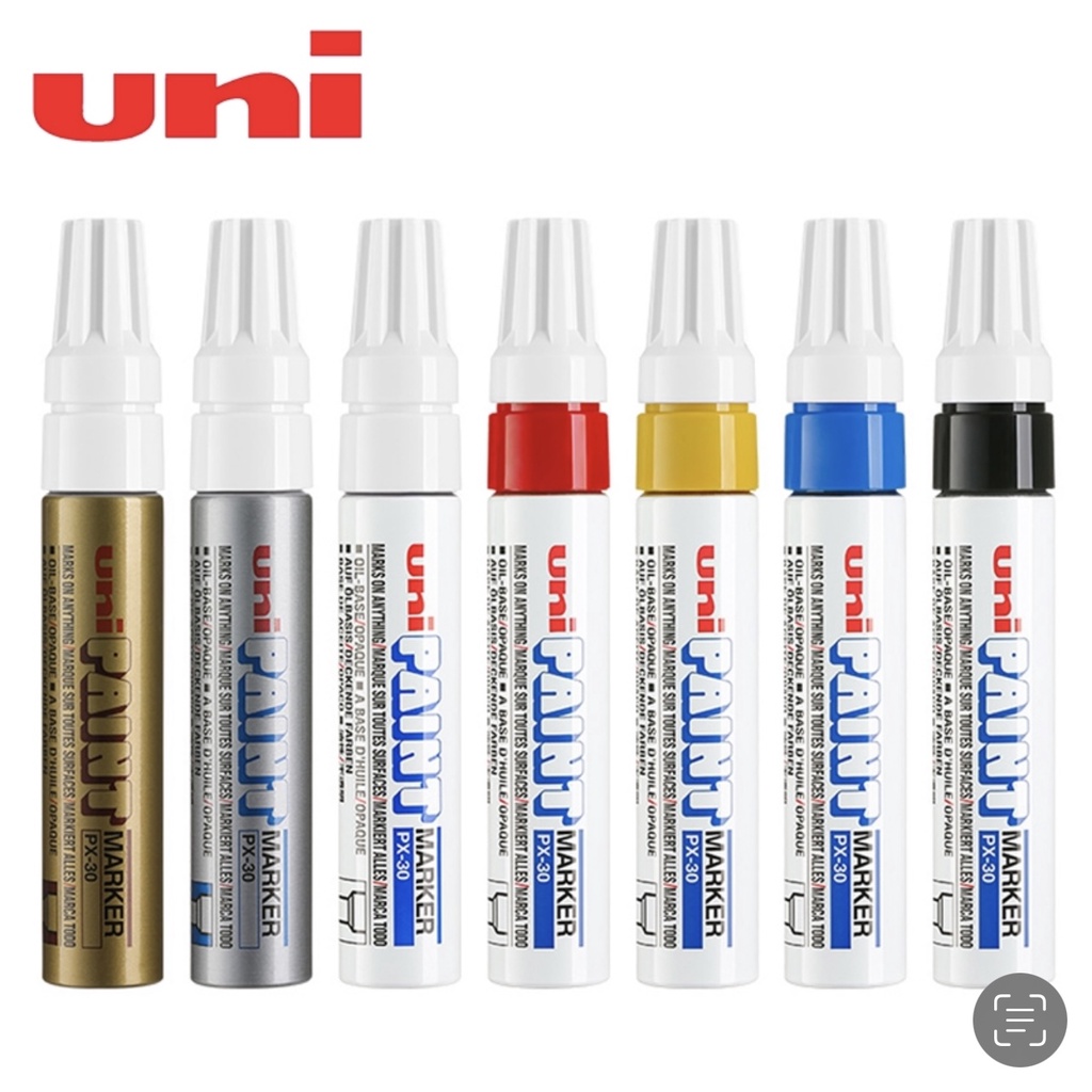 Uni Paint Marker PX30 ( Bundle fo 3 PCS ) Shopee Singapore