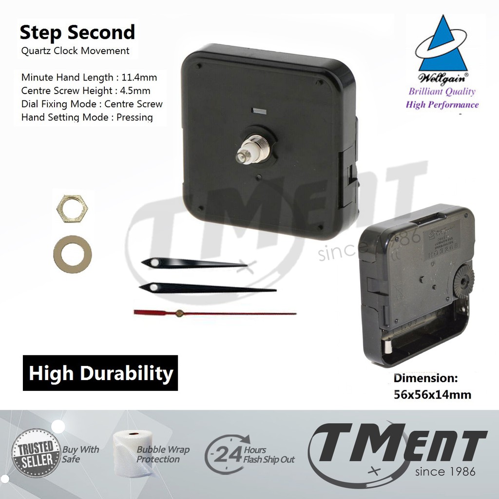 Wellgain HQ3268 Wall Clock Replacement Set Shopee Singapore