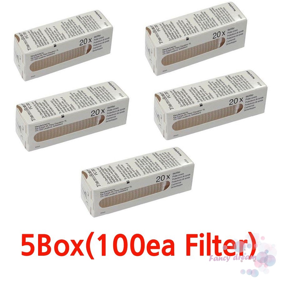 Braun Genuine ThermoScan Thermometer Probe Lens Filters Ear Cover Cap