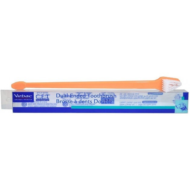 Virbac C.E.T Dual End Toothbrush Shopee Singapore