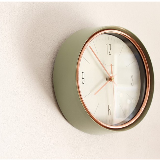 Seoul Vintage style Wall Clock/Noiseless Wall Clock/Korean Wall Clock