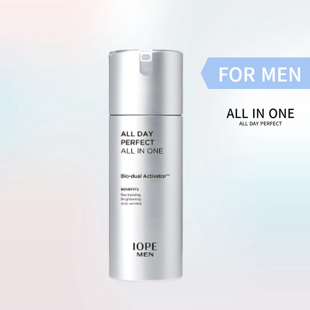 IOPE MEN ALL IN ONE SKINCARE 3in1 ALL DAY PERFECT 120ml Shopee