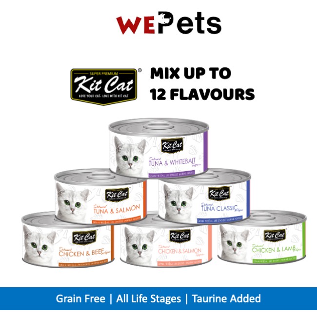 Kit cat deboned canned food cat wet food Shopee Singapore