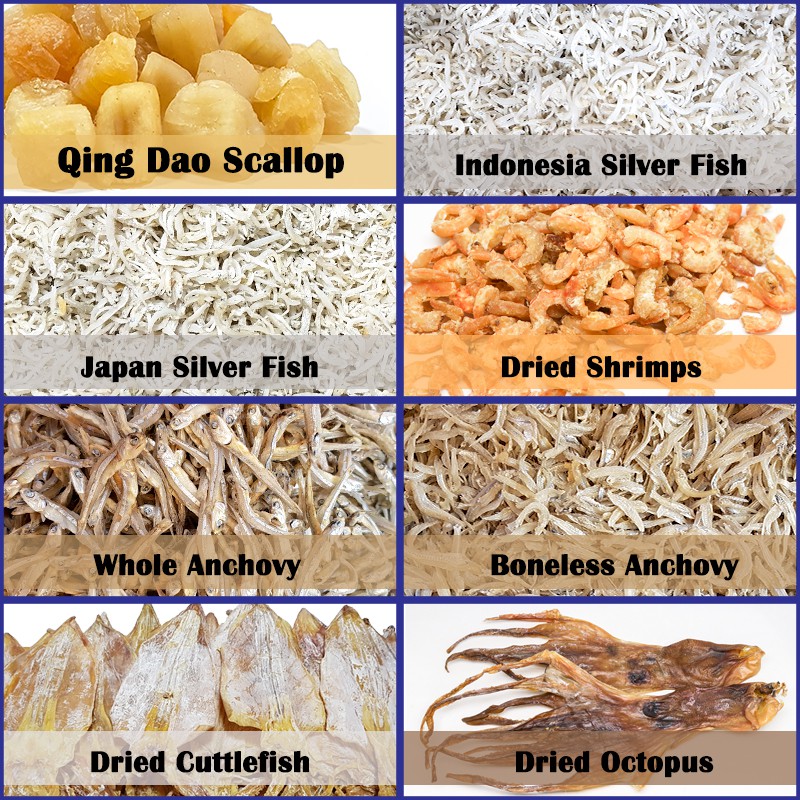 Dried Seafood, Nutrient Rich Seafood Containing Good Source of Protein