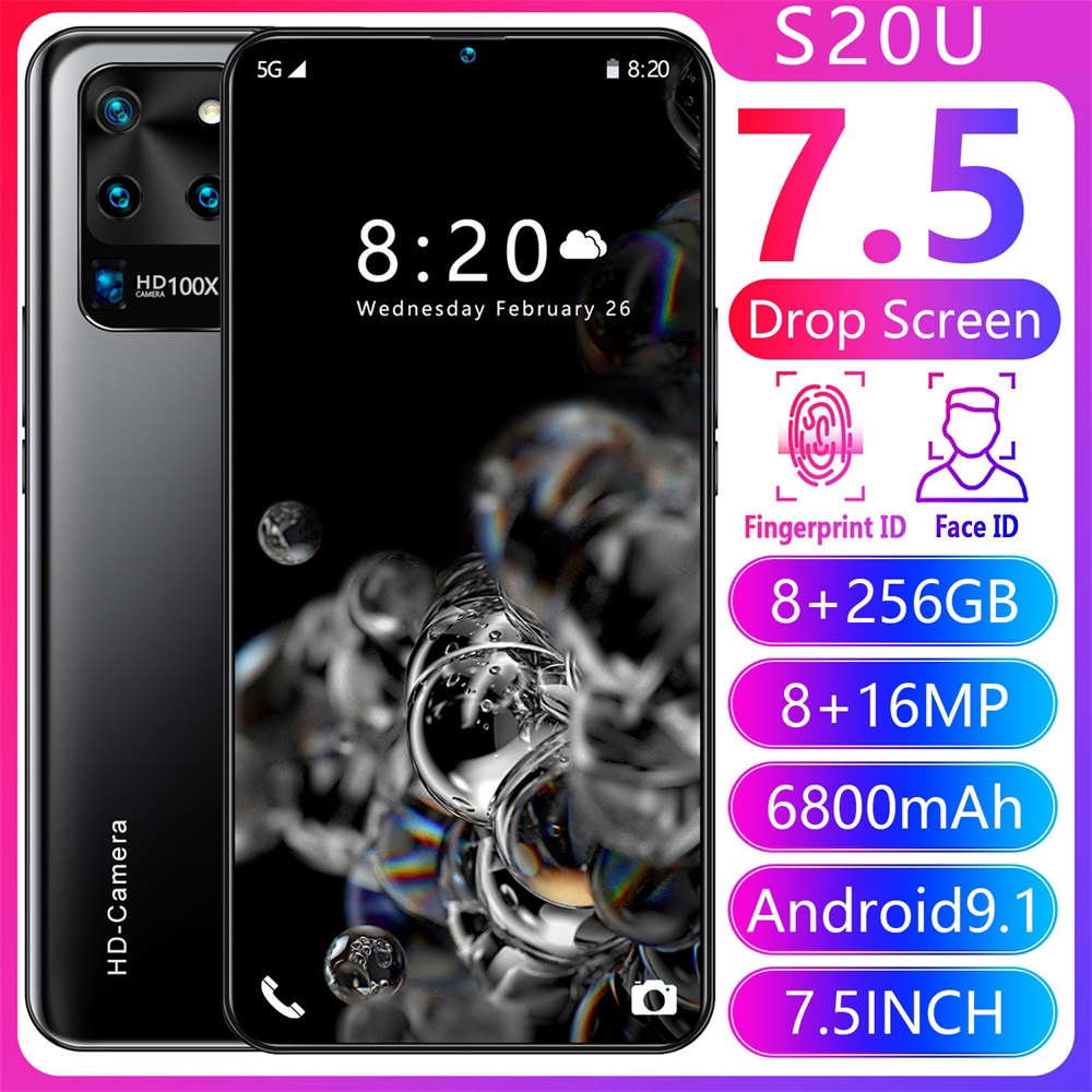 (Samsung Original Screen) S20U 8GB RAM 256GB ROM 7.5 Inch Screen