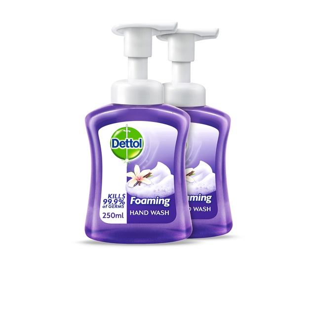 [Bundle of 2] Dettol Foaming Hand Wash Vanilla Orchid 250ML Shopee