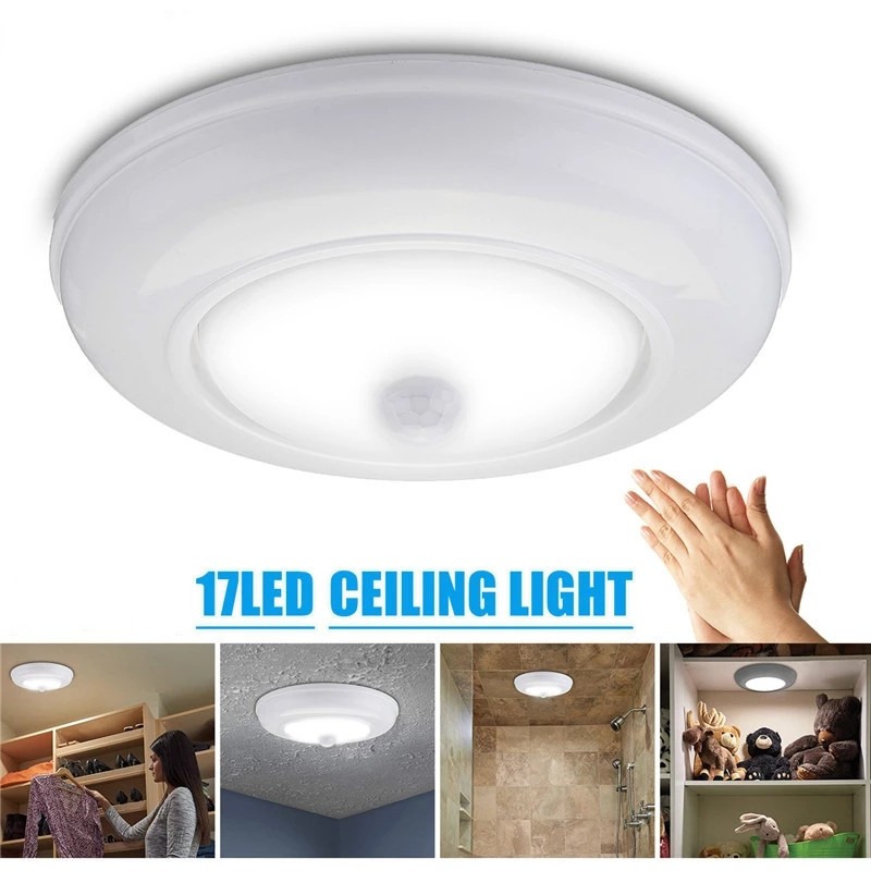 Motion Sensor LED Night Light /Battery Powered 17 LED PIR Sensor