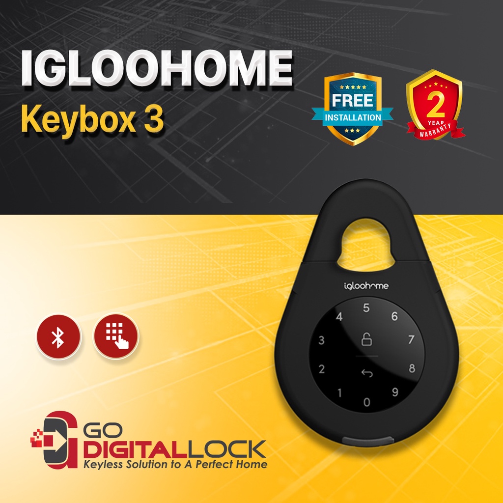 Igloohome Keybox 3 Smart lock Free Installation and Delivery 2