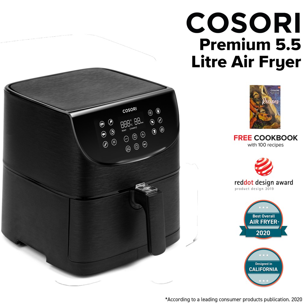 [USA BRAND] Cosori CP158AF Premium Air Fryer 5.5L, 1700W, LED Digital