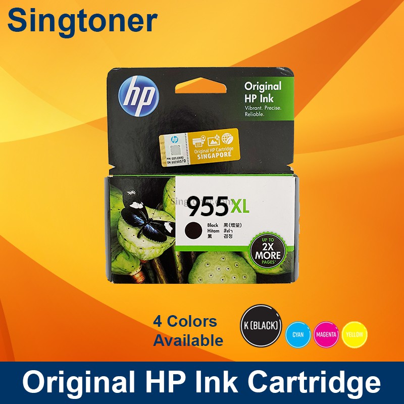 HP 955XL Color Ink Cartridge for Printer OfficeJet Pro 7720 / 7730
