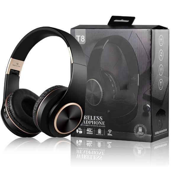 NEW HIFI Sound Bluetooth 5.0 Bass Headphones SG Ready Stock T8