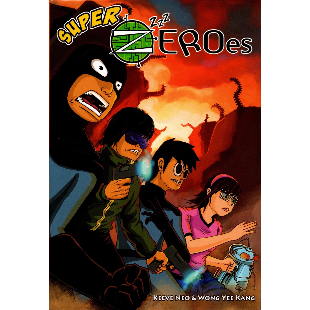 Super Zeroes Comic Singapore Comics Manga Book Comedy Funny Crazy