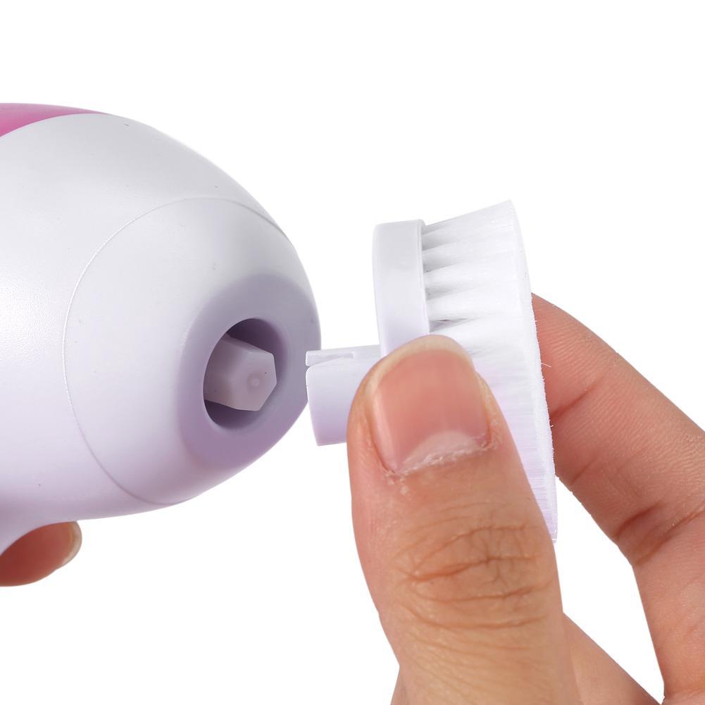 5 In 1 Beauty Face Care Electric Facial Cleanser Body Tool Shopee