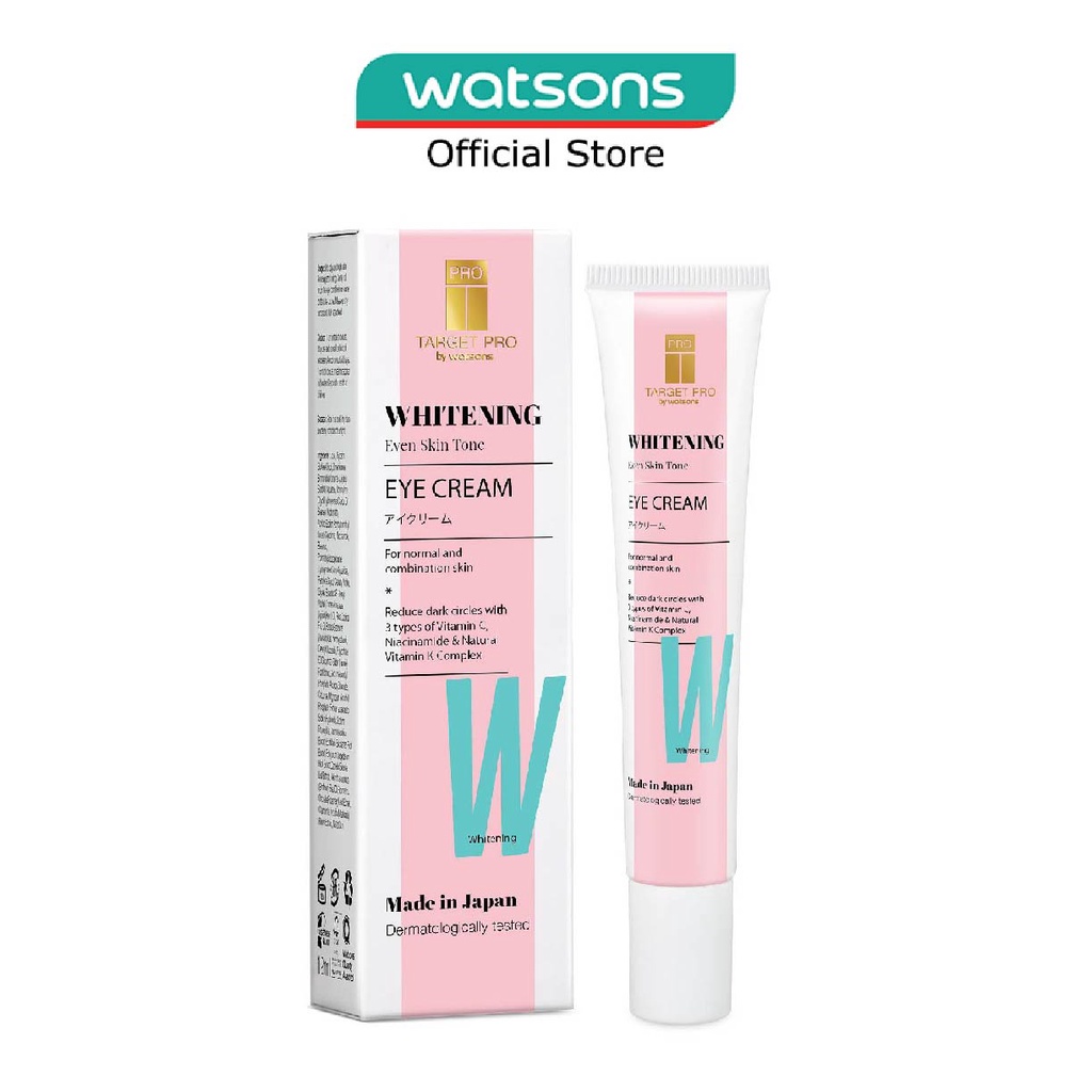 TARGET PRO BY WATSONS Whitening Eye Cream (Reduce Dark Circles