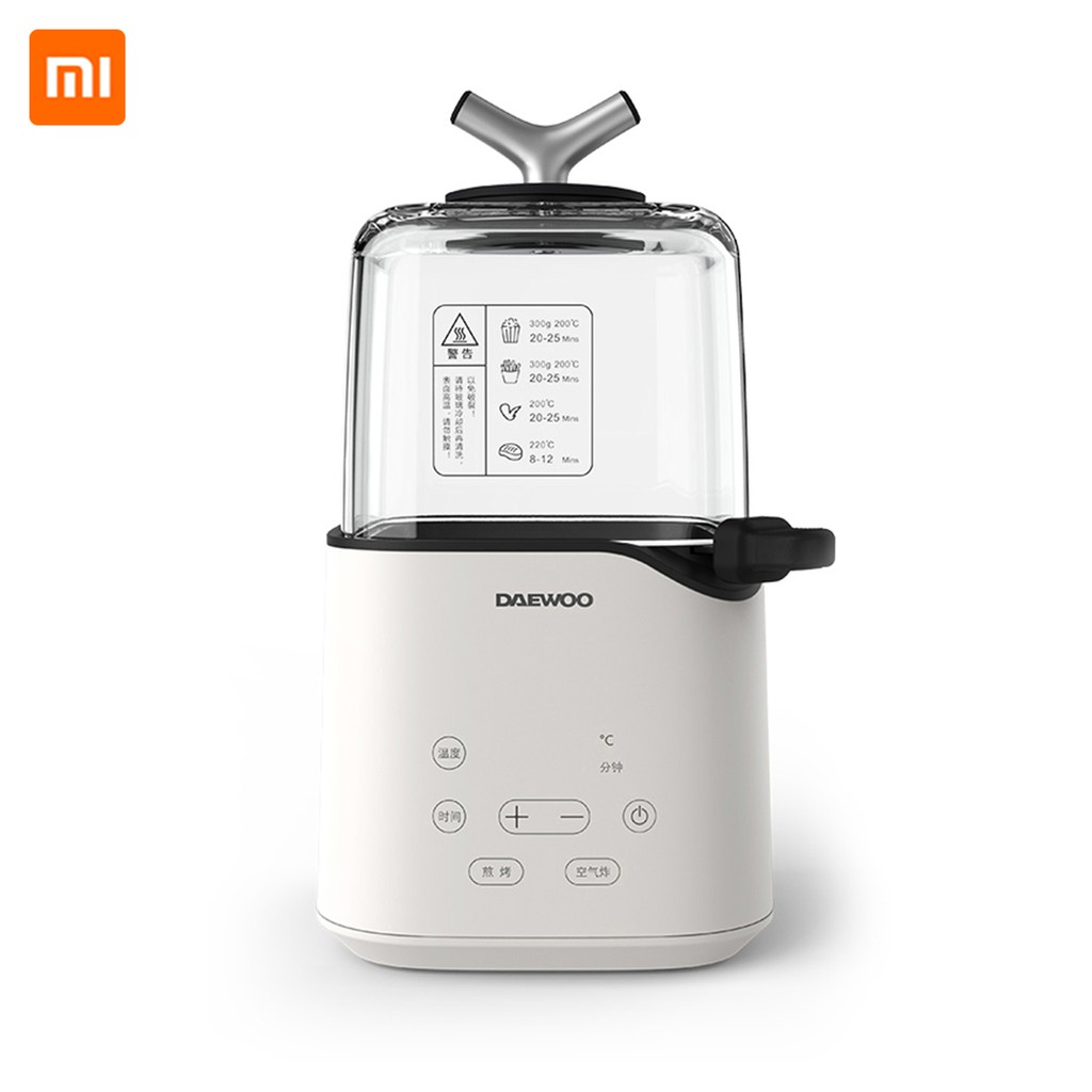 Xiaomi Daewoo 6 In 1 Mini Air Fryer Accessories 3D Heating Touch Screen