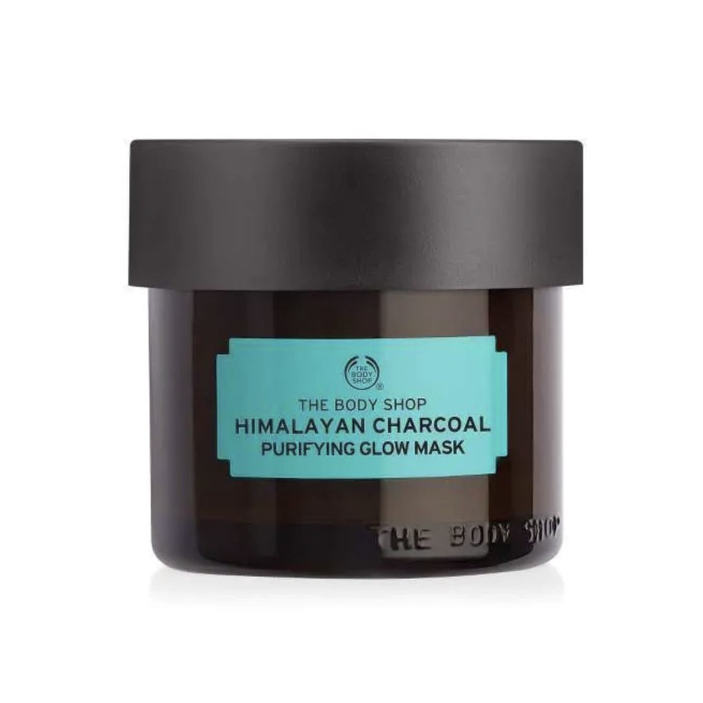 The Body Shop Himalayan Charcoal Purifying Glow Mask Shopee Singapore