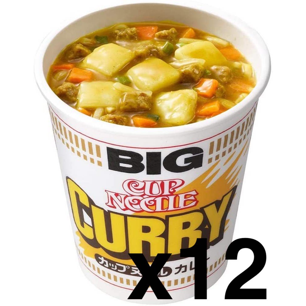 Nissin Cup Noodles Instant Curry Noodles Big G X Pcs Japanese My XXX