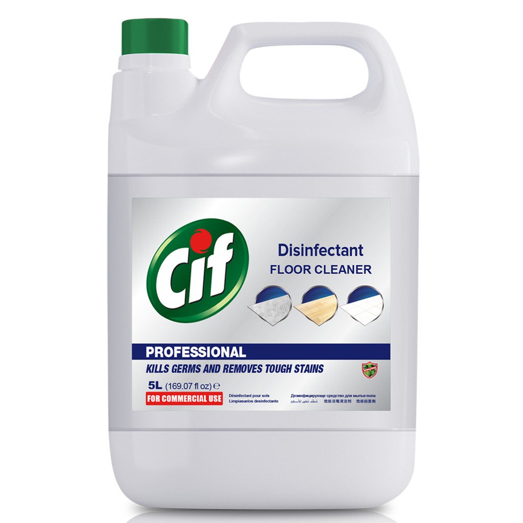 Cif Professional Floor Cleaner Disinfectant 5L Shopee Singapore
