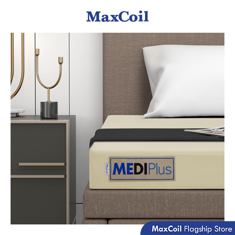 MaxCoil Mediplus 4" Hospital Grade PVC Foam Mattress Available in