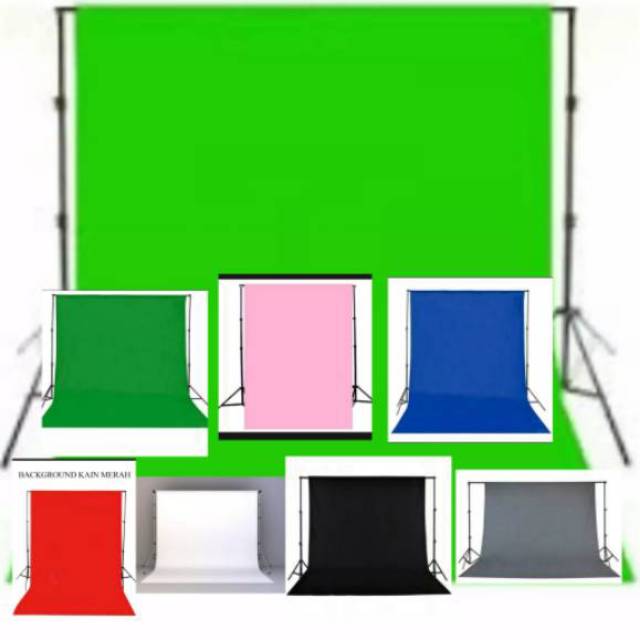 BACKGROUND GREEN SCREEN 100 GSM Shopee Singapore