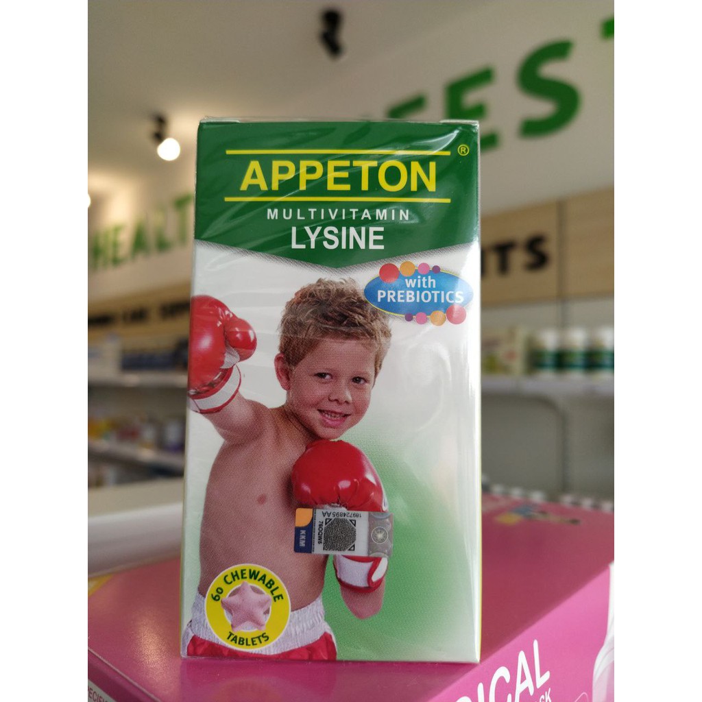 Appeton Multivitamin Lysine with Prebiotic (60's) Shopee Singapore
