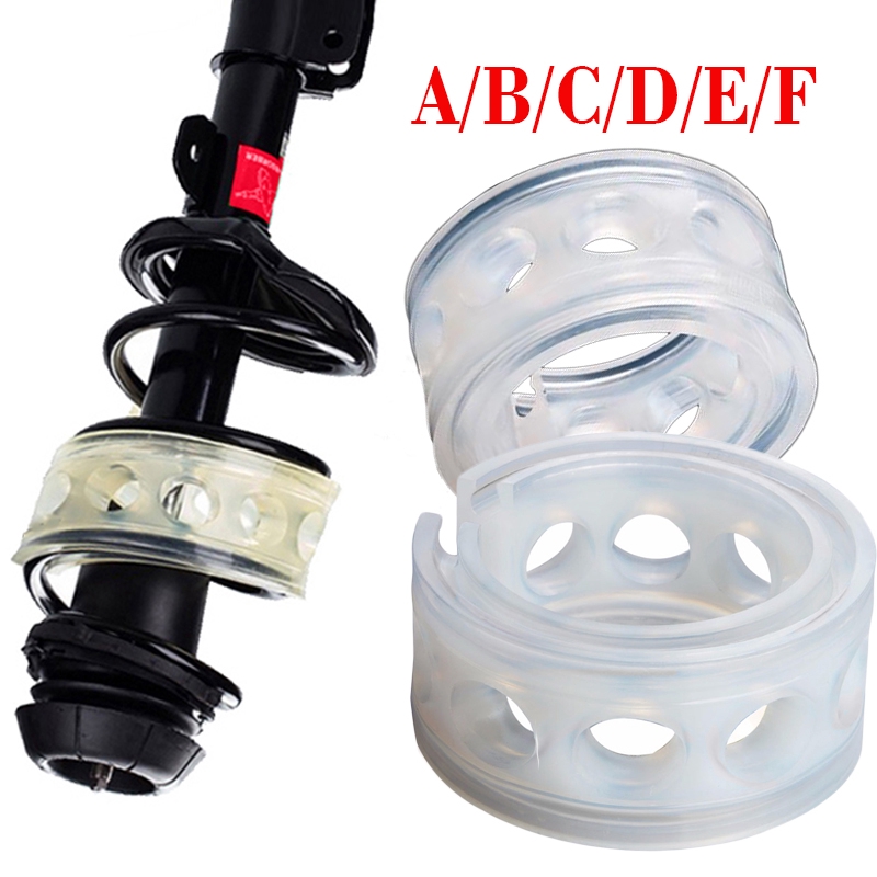 1 Pair Car Buffers Shock Absorber Spring Bumper Auto Cover Rubber