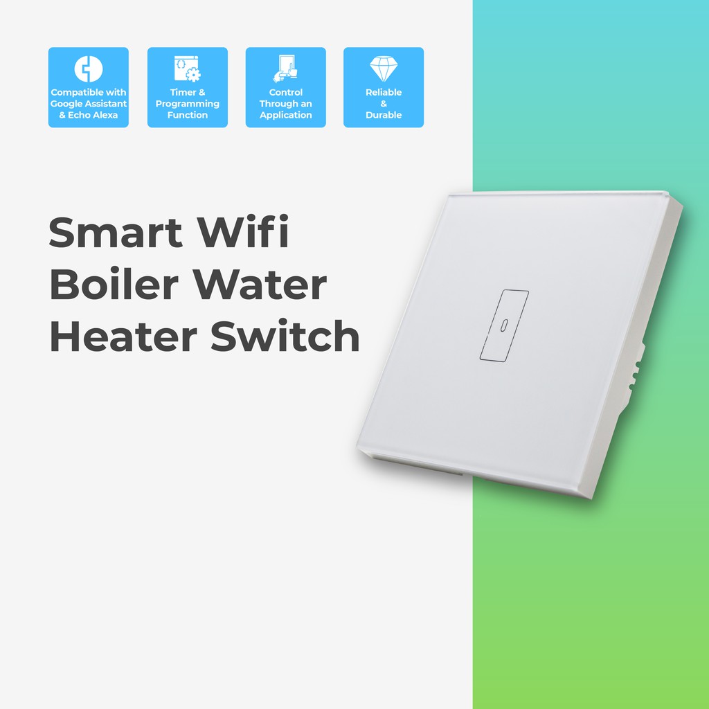 SMART WIFI BOILER WATER HEATER SWITCH Shopee Singapore
